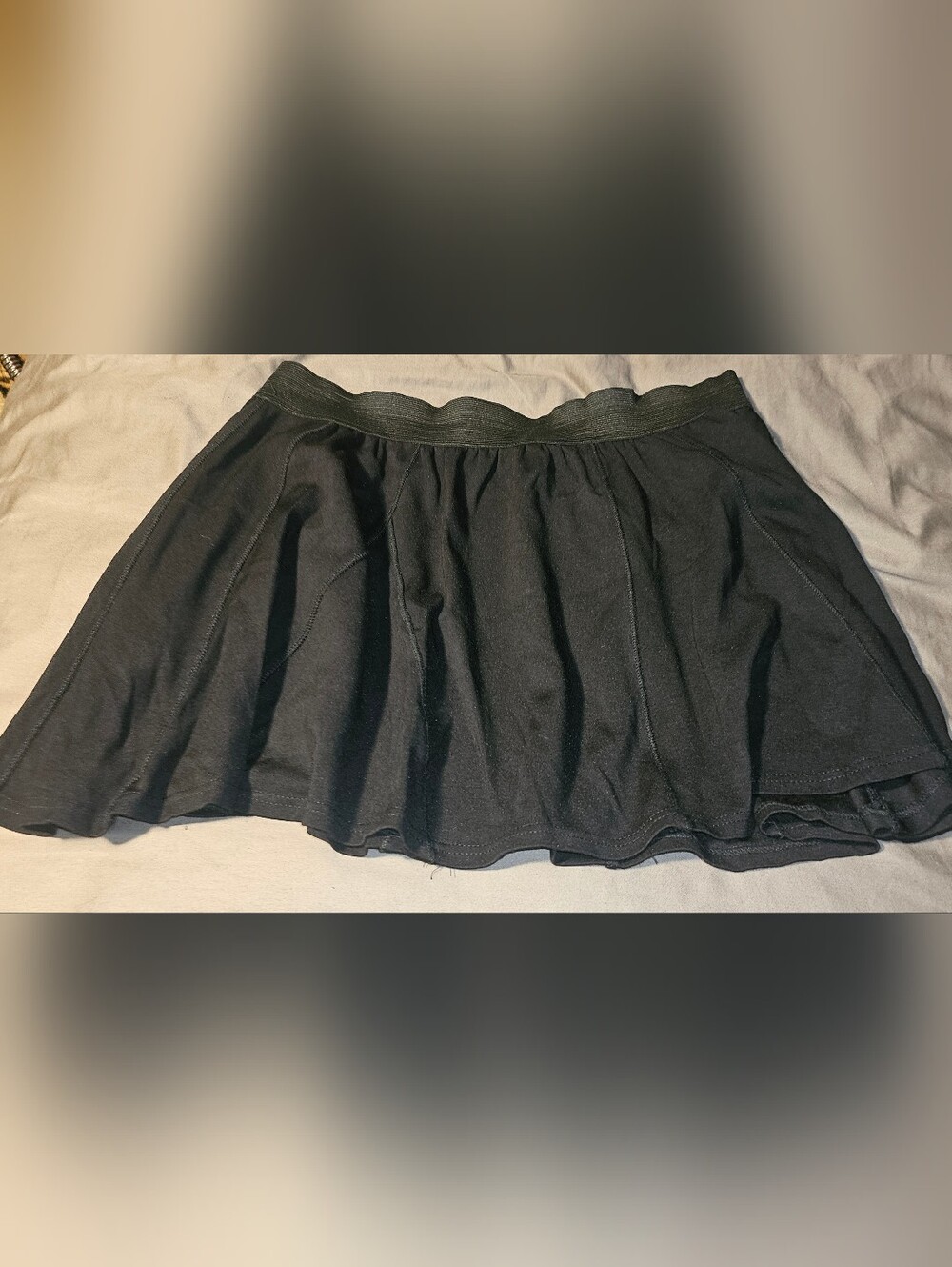 American Rag Black Circle Skirt with Stretch Waistband